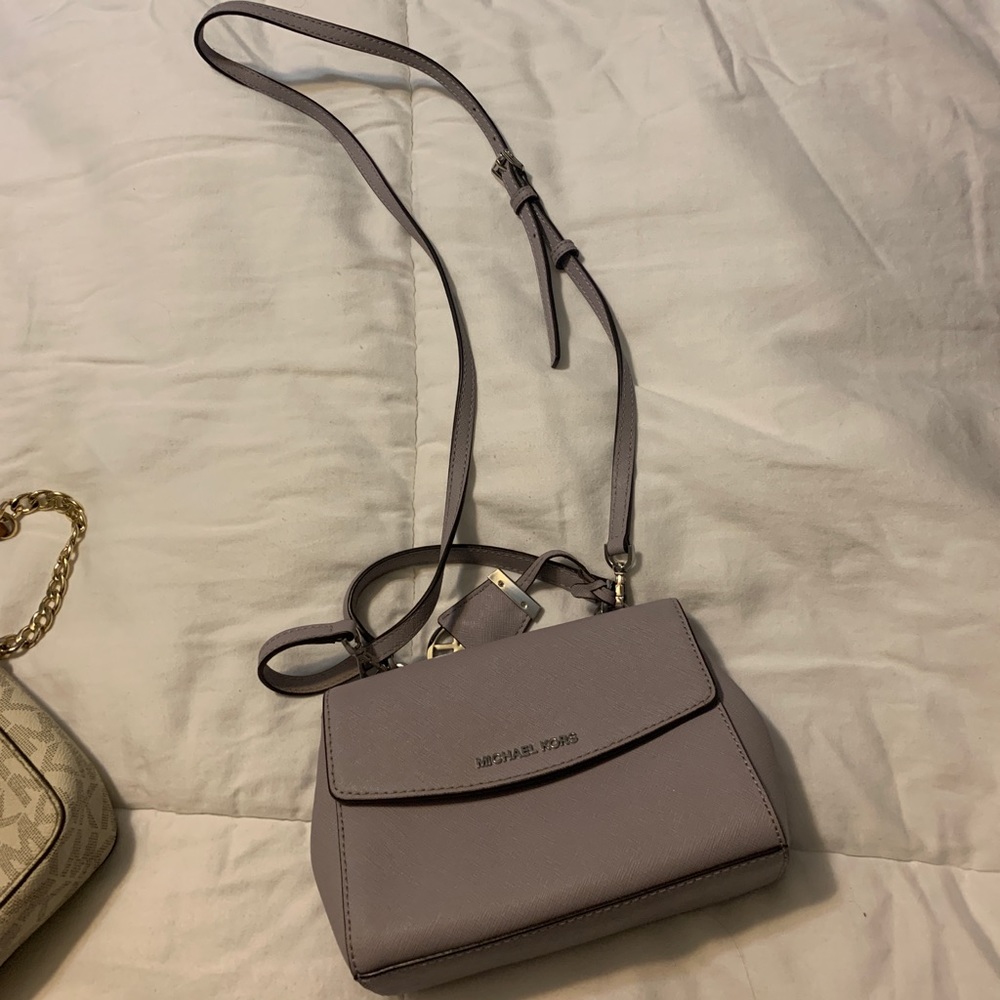 Purple Michael Kors crossbody
